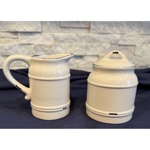 At Home America Farmhouse Favorites Cream And Sugar Dish